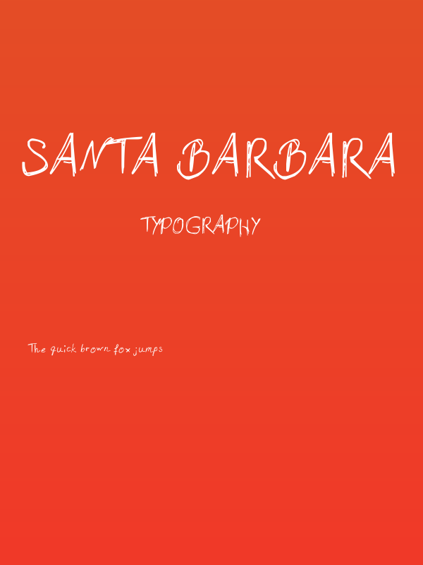 Santa Barbara Poster