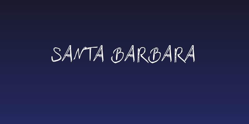 Santa Barbara Social Header