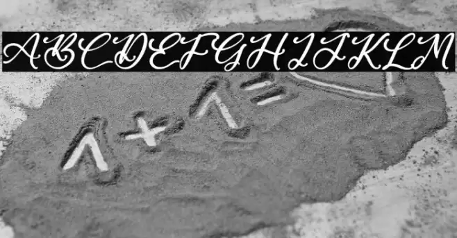 Santa Beast Font examples