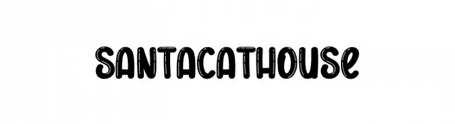 Santa Cathouse  Fuentes Gratis Descargar