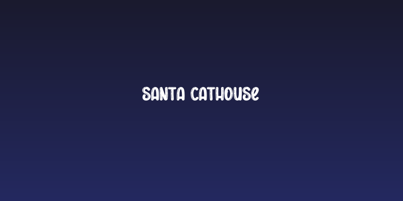 Santa Cathouse Social Header