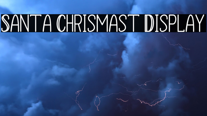 Santa Chrismast Display Example 3