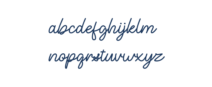 Santa Christmas Regular Lowercase