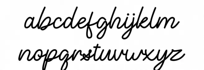 Santa Christmas Regular फ़ॉन्ट लोअरकेस