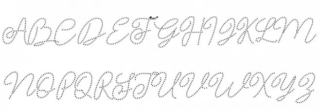 Santa Christmas Star Шрифта ВЕРХНИЙ