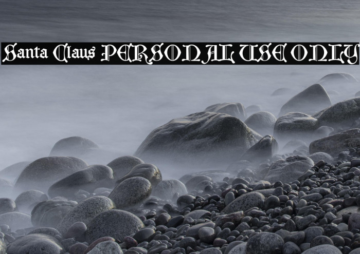 Santa Claus PERSONAL USE ONLY Example 2