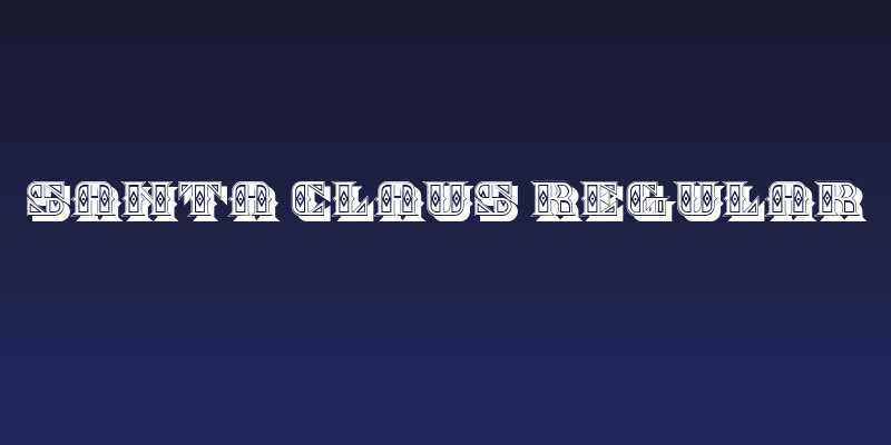 Santa Claus Regular Social Header