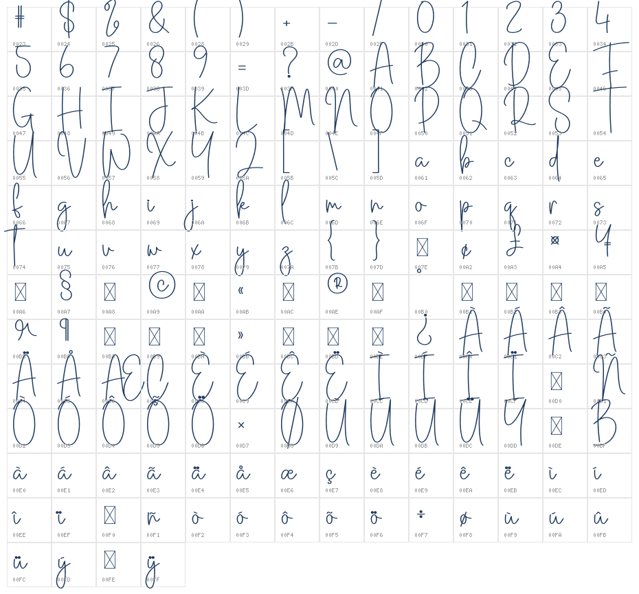 Santa Coming Character Map