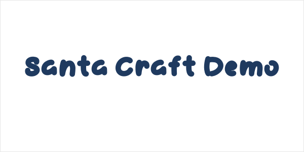 Santa Craft Demo Logo