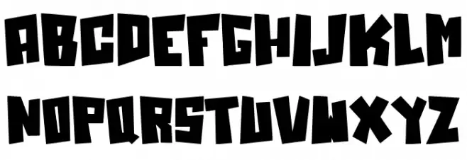 Santa Day Font Litere mari