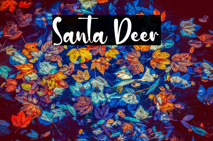 Santa Deer Example 1