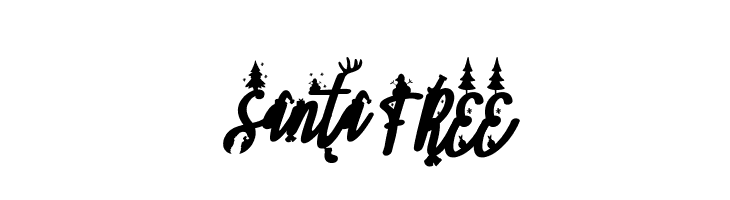Santa FREE  les polices de caractères gratuit tlcharger