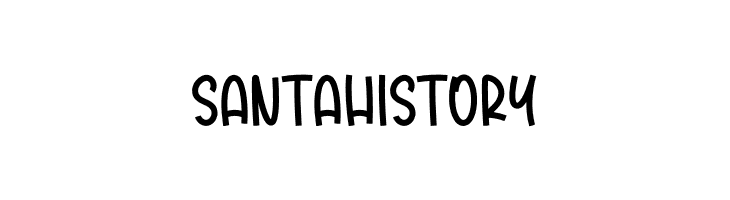 Santa History  Frei Schriftart Herunterladen