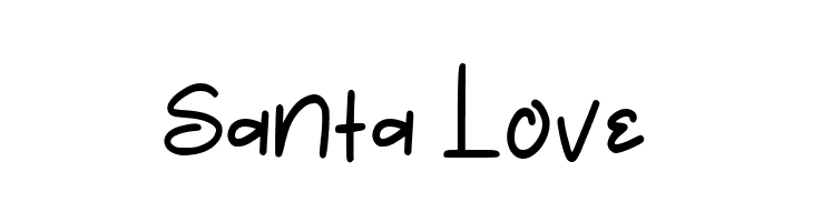 Santa Love  免费字体下载