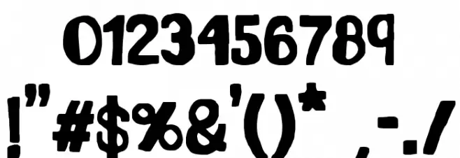 Santa Lucía Font OTHER CHARS