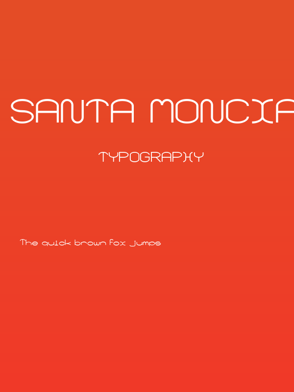 Santa Moncia MF Poster