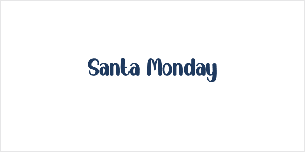 Santa Monday Logo