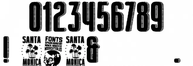 Santa Monica Font OTHER CHARS