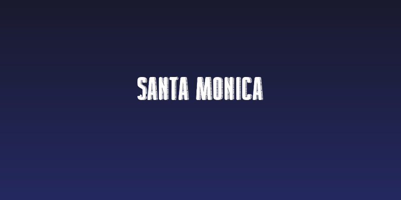Santa Monica Social Header