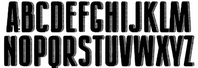 Santa Monica Font LOWERCASE