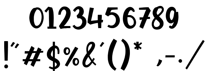 Santa Robin Font OTHER CHARS