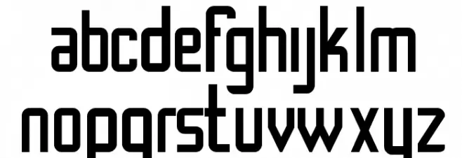 Santa Rosalia फ़ॉन्ट लोअरकेस