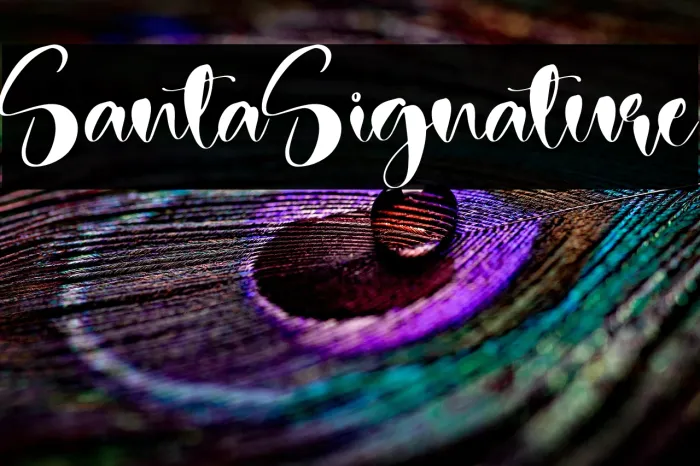 Santa Signature Example 3