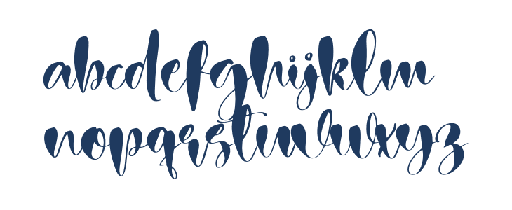 Santa Signature Lowercase