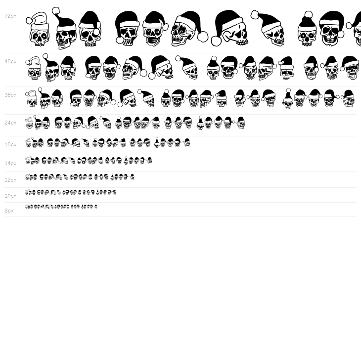 Santa Skull Waterfall