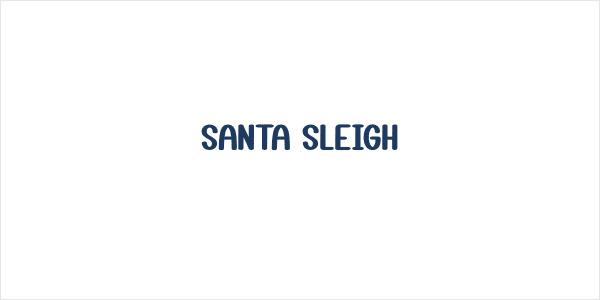 Santa Sleigh Logo
