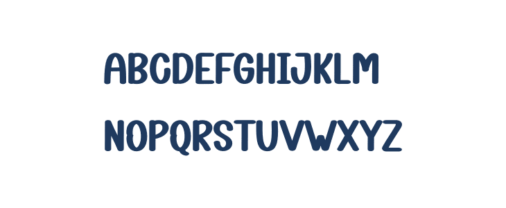 Santa Sleigh Lowercase