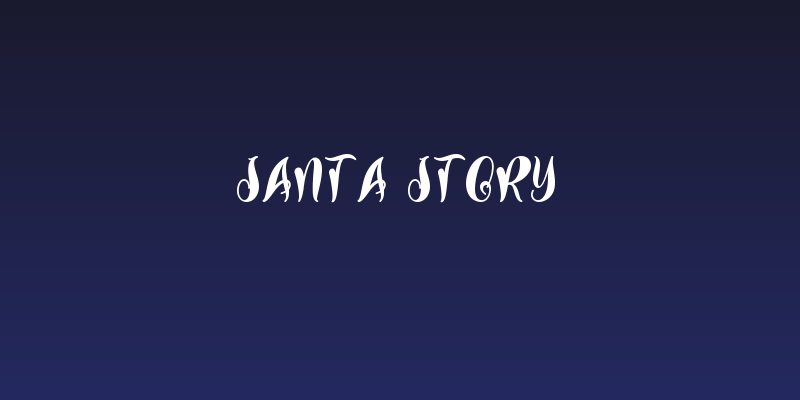 Santa Story Social Header