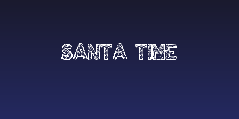 Santa Time Social Header