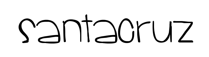 SantaCruz  免费字体下载