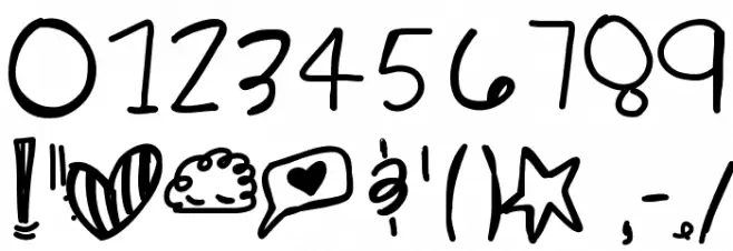 SantaCruz Font OTHER CHARS