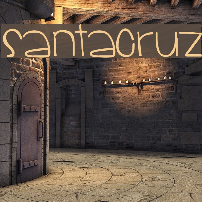 SantaCruz Font examples