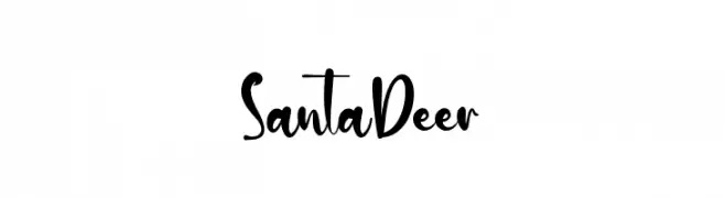 SantaDeer  免费字体下载