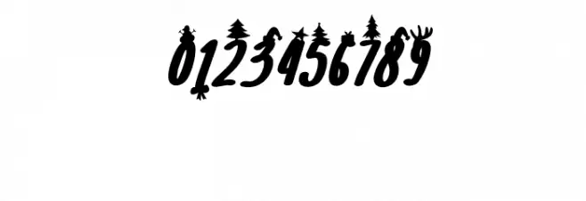 SantaFREE Font OTHER CHARS