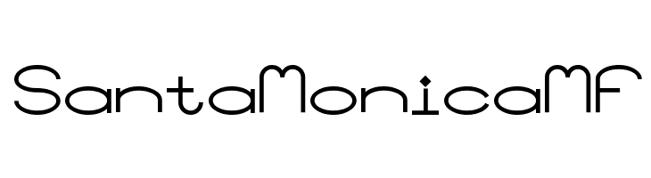 SantaMonicaMF  baixar fontes gratis