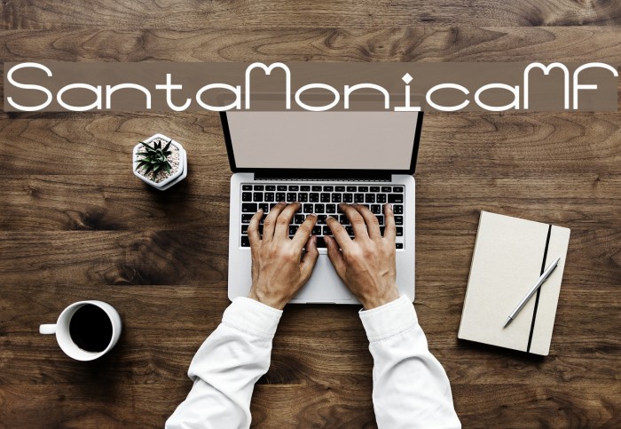 SantaMonicaMF Font examples