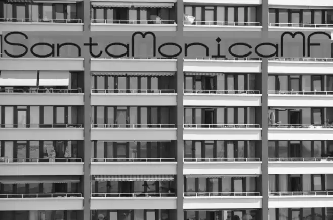 SantaMonicaMF Font examples