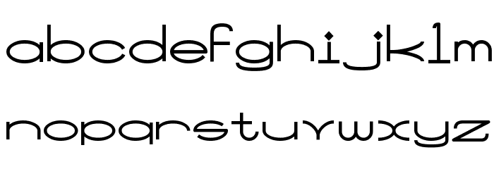SantaMonicaMF Font LOWERCASE