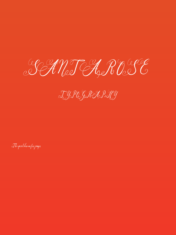 SantaRose Poster