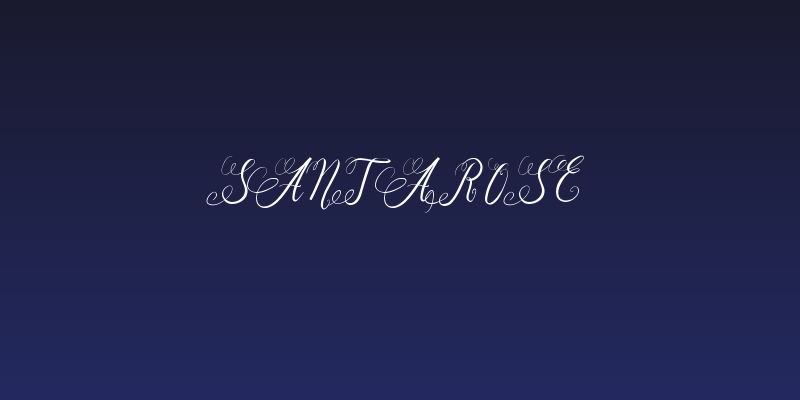 SantaRose Social Header