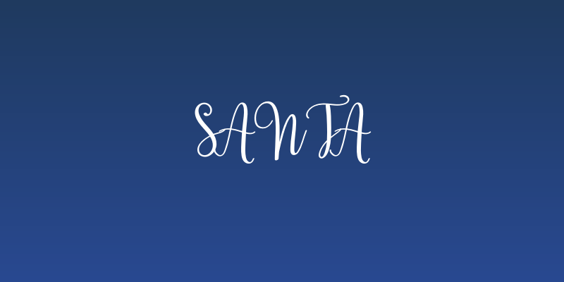 Santa Social Header