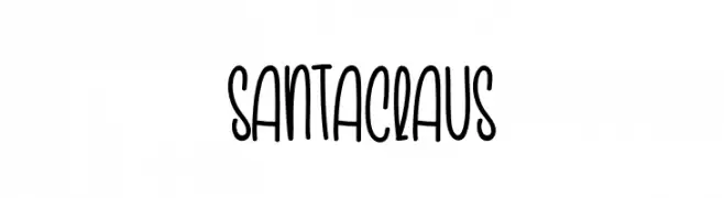 Santaclaus Font