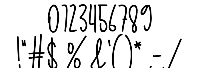 Santaclaus Font OTHER CHARS
