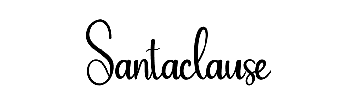 Santaclause  नि: शुल्क फ़ॉन्ट्स डाउनलोड