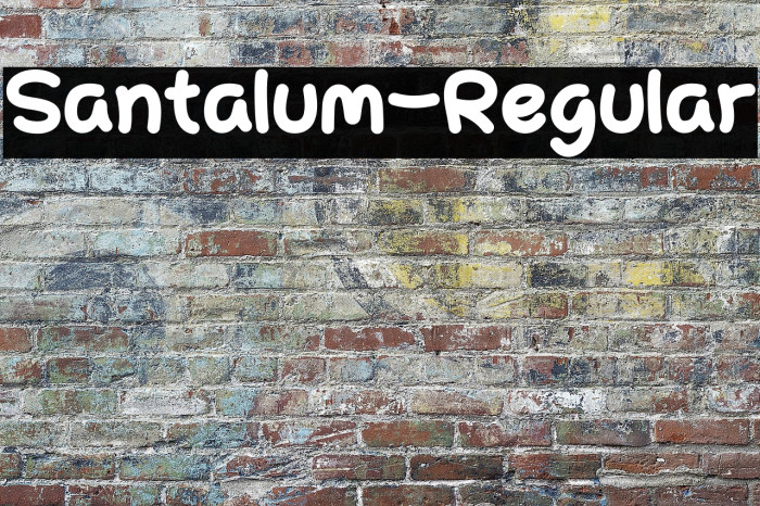 Santalum-Regular Example 3