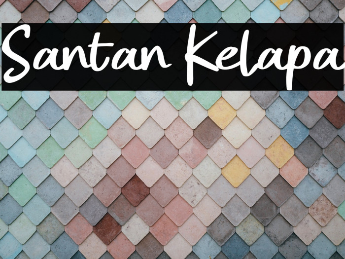 Santan Kelapa Example 3